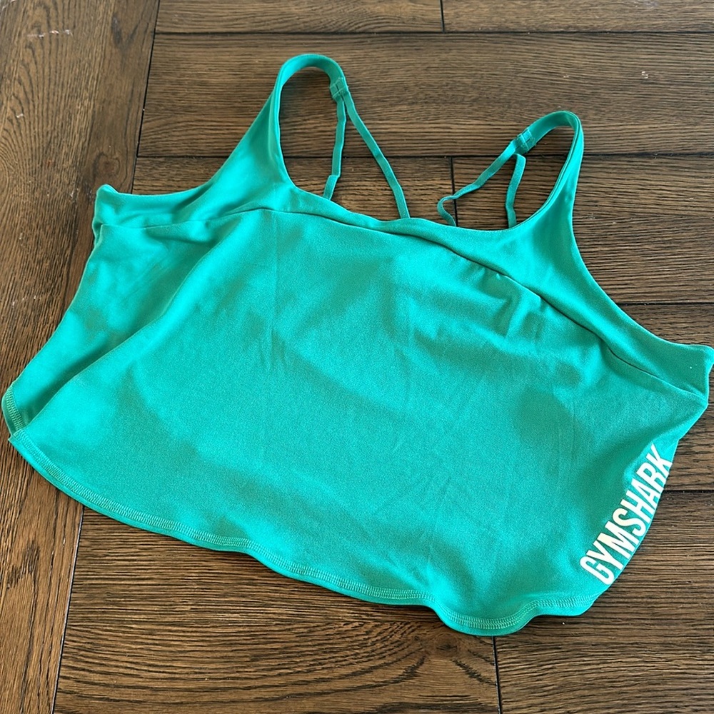Gymshark cropped tank top women’s size large